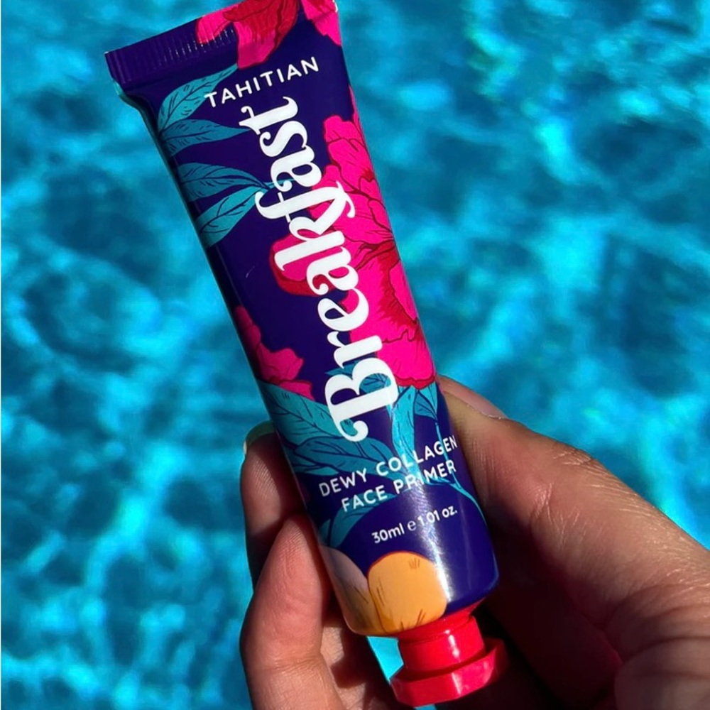 NEW Tahitian breakfast dewy collagen face primer
